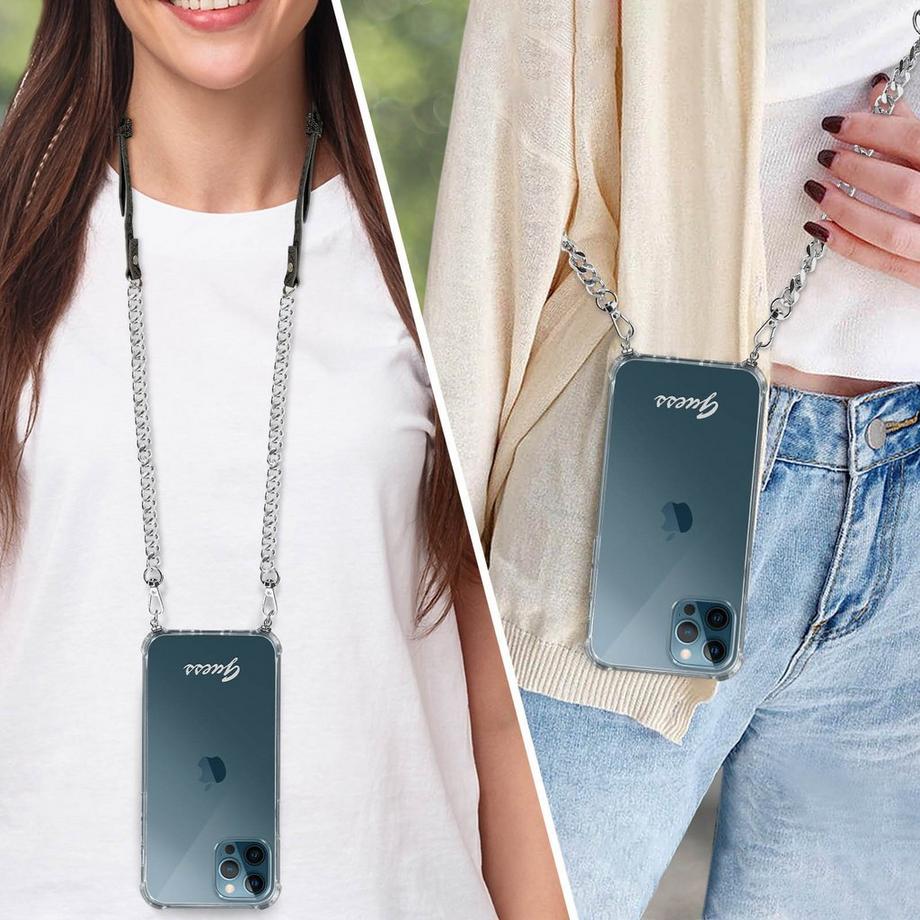 GUESS  Apple iPhone 12 Pro Max - Silikongel Schutzhülle 