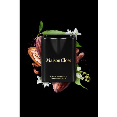 MAISON CLOSE  Massagekerze - La nuit, je rêve - Kakao unde Blüten 