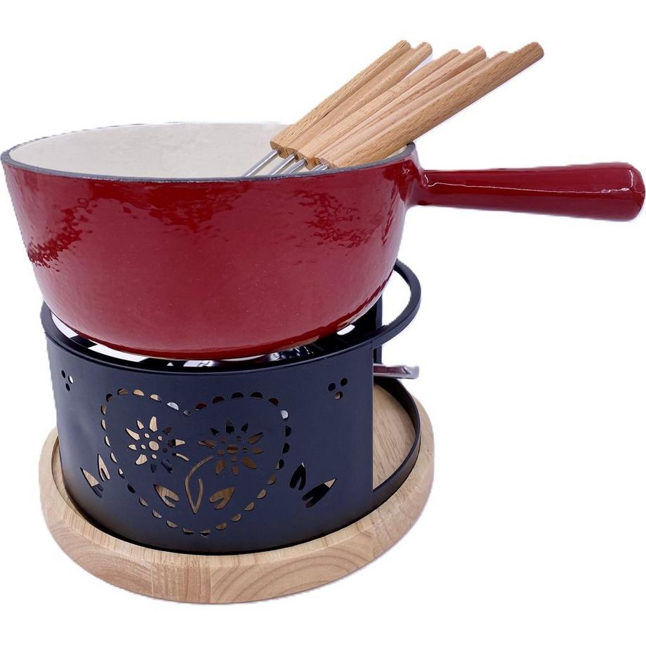 Folk Fondue-Set