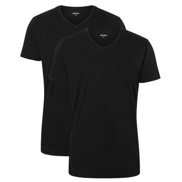 T-Shirt  2er Pack Figurbetont-Men Comfort BCI Cotton V-Neck T-Shirt 2P
