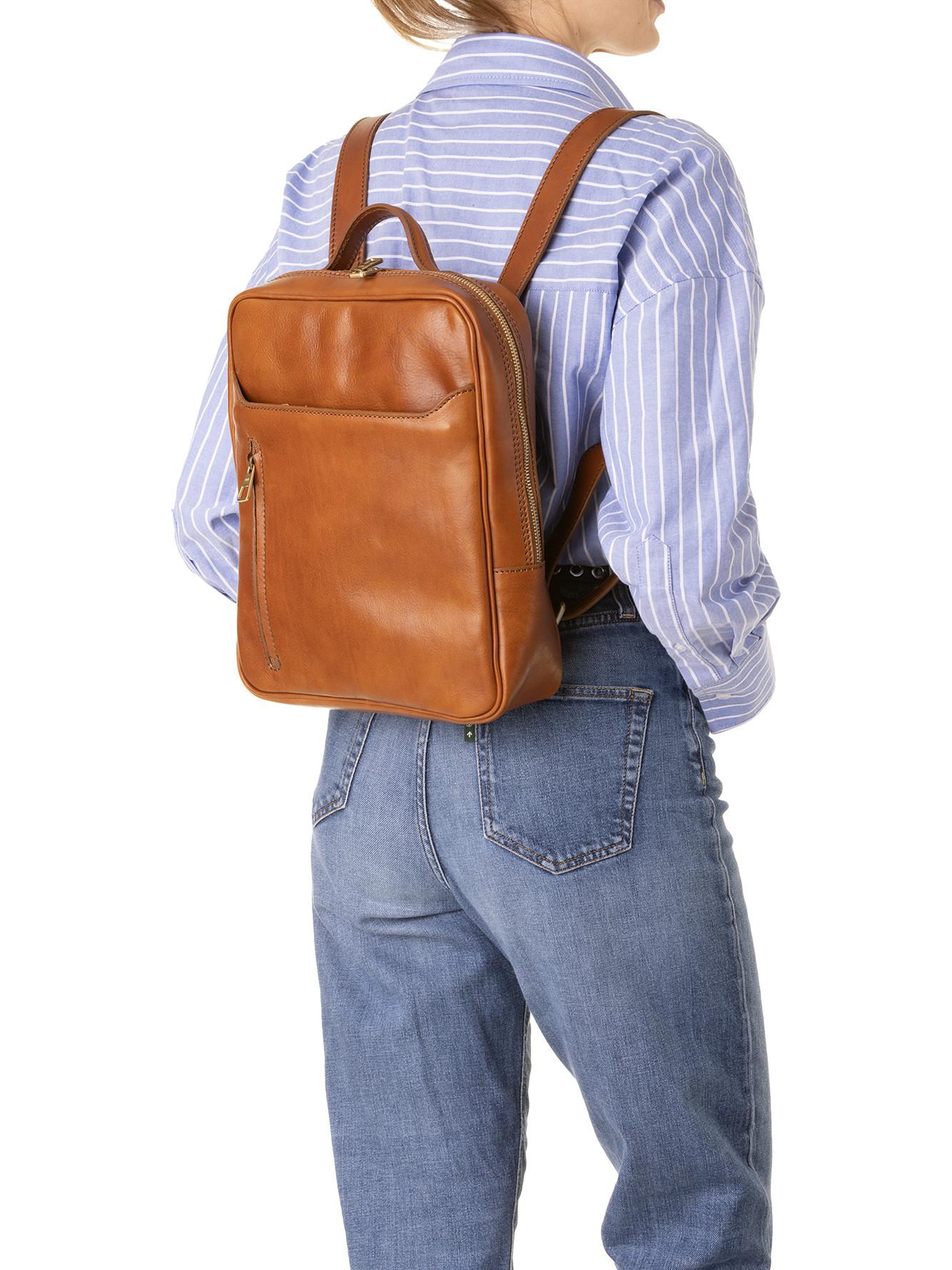 Viola Castellani Leder Rucksack  