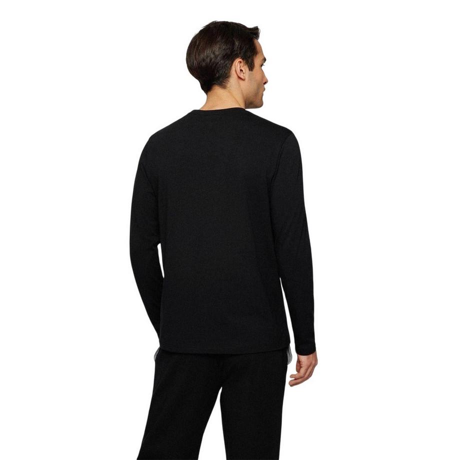 BOSS  T-ShirtManches Longues Motiftyle Logo Brodé 