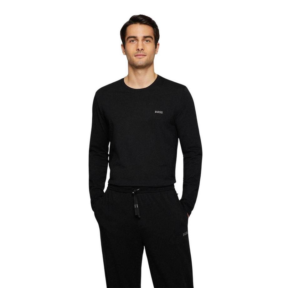 BOSS  T-ShirtManches Longues Motiftyle Logo Brodé 