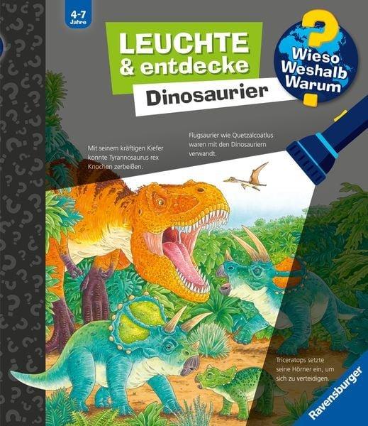 Wieso? Weshalb? Warum? Leuchte und entdecke: Dinosaurier Gernhäuser, Susanne; Coenen, Sebastian (Illustrationen) Copertina rigida 