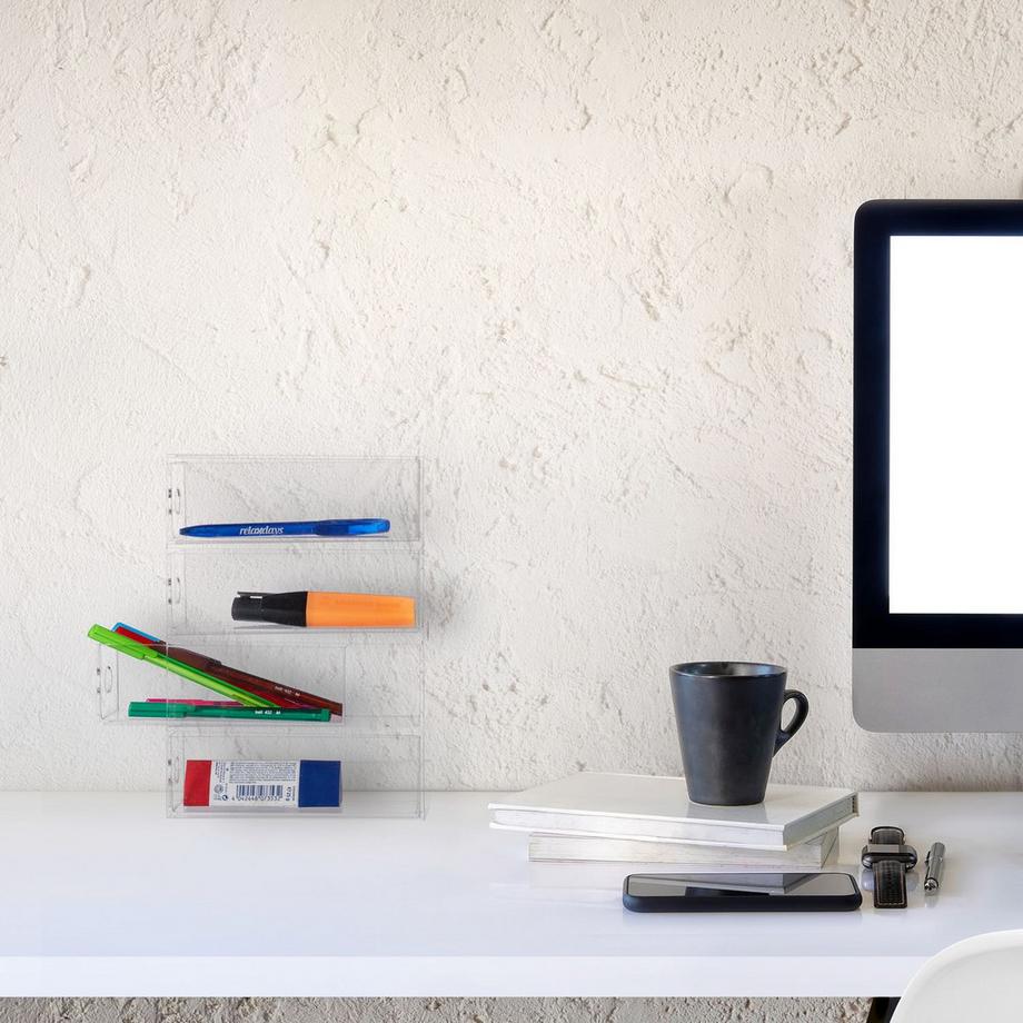 B2X  Rangement de maquillage en acrylique 