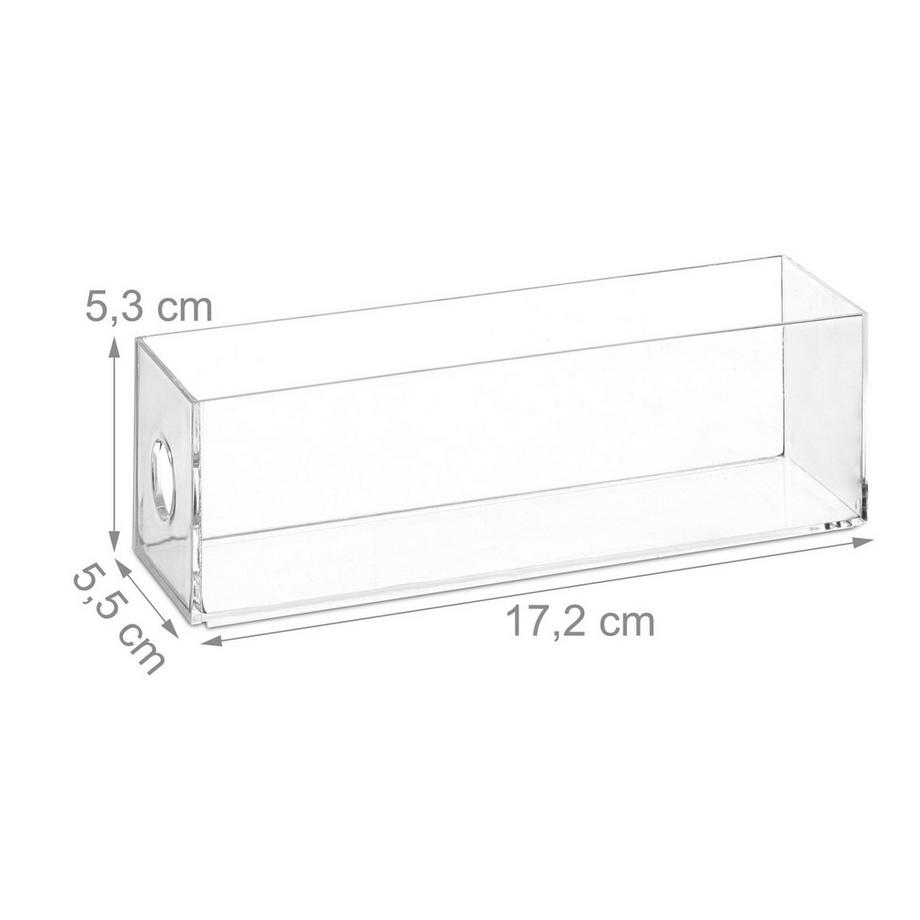 B2X  Rangement de maquillage en acrylique 