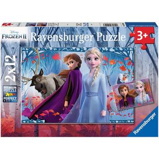 Ravensburger  Ravensburger puzzel Disney Frozen 2 - 2x 12 stukjes 