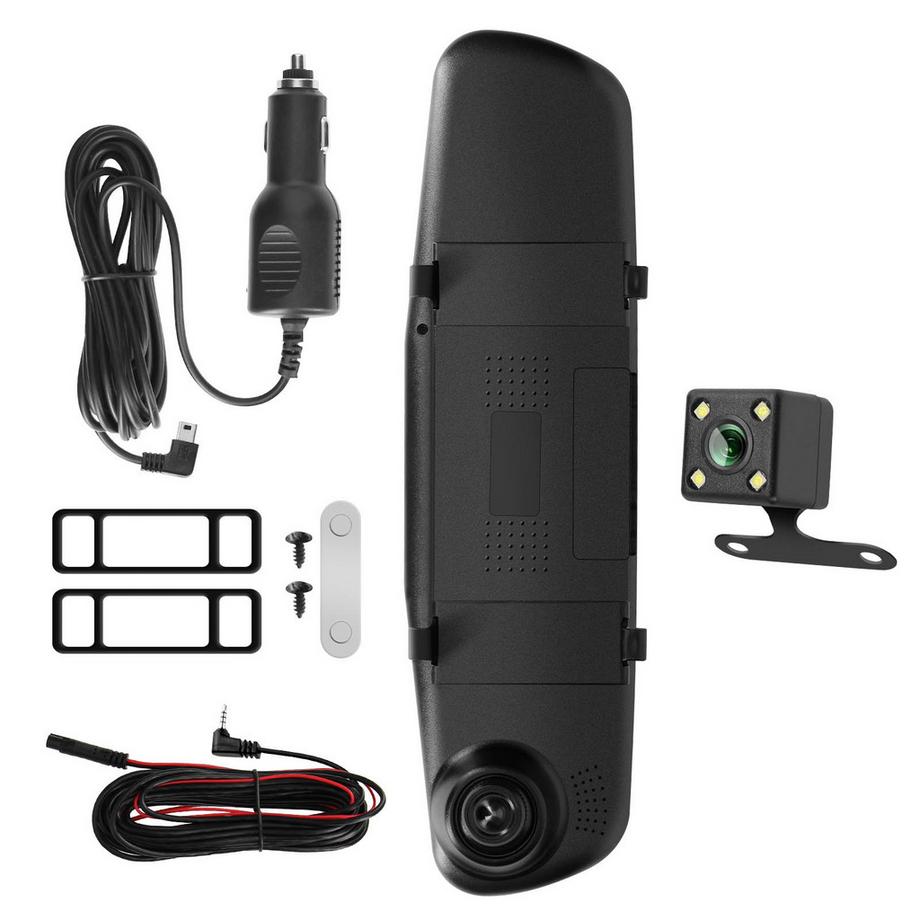 Avizar  Rückspiegel Dashcam Vorne Hinten 1080P 