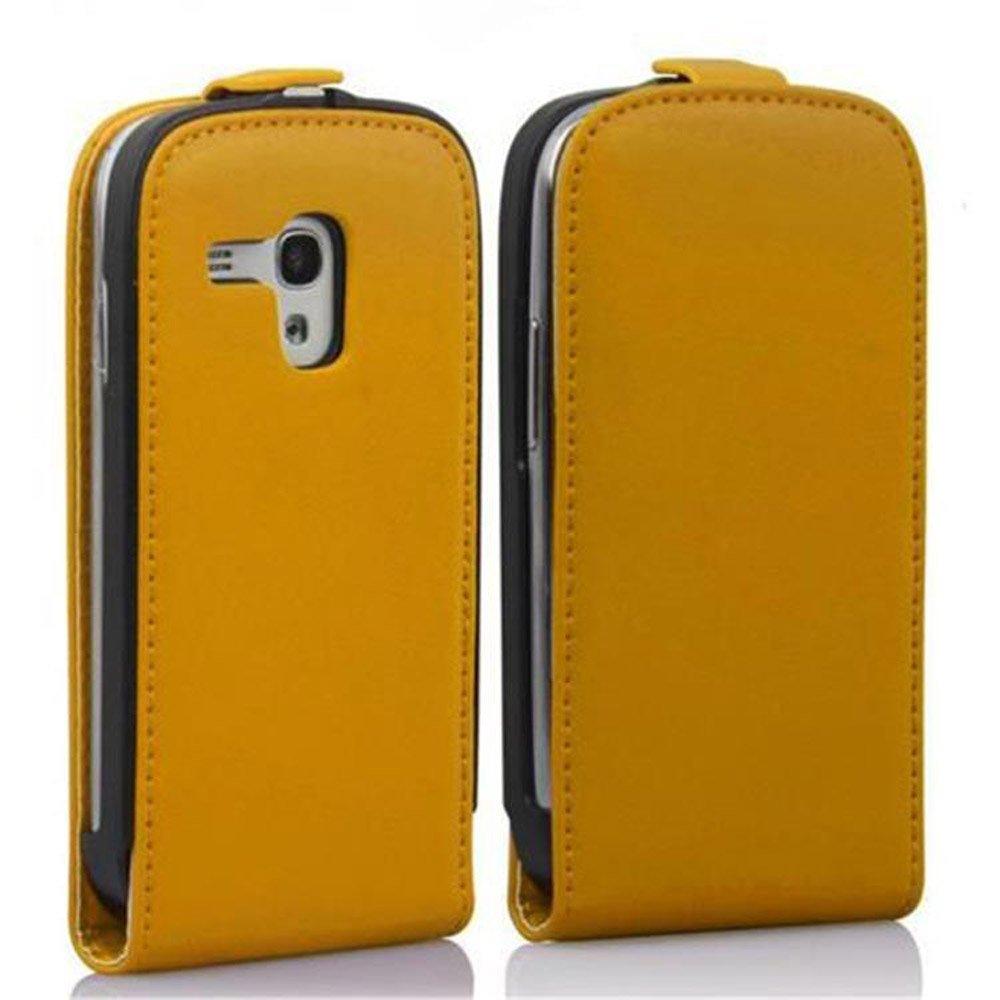 Cadorabo  Housse compatible avec Samsung Galaxy S3 MINI - Coque de protection au design flip en similicuir lisse 