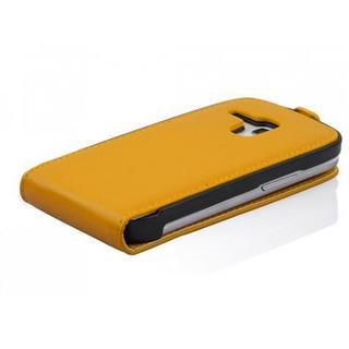 Cadorabo  Housse compatible avec Samsung Galaxy S3 MINI - Coque de protection au design flip en similicuir lisse 