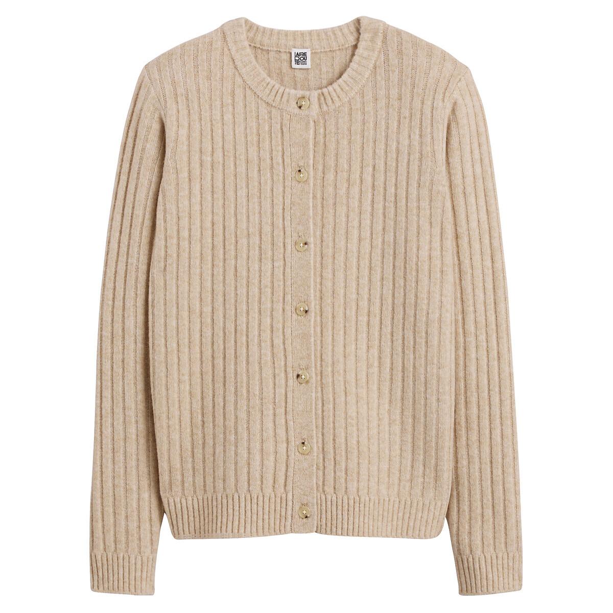 La Redoute Collections  Cardigan aus Rippstrick 