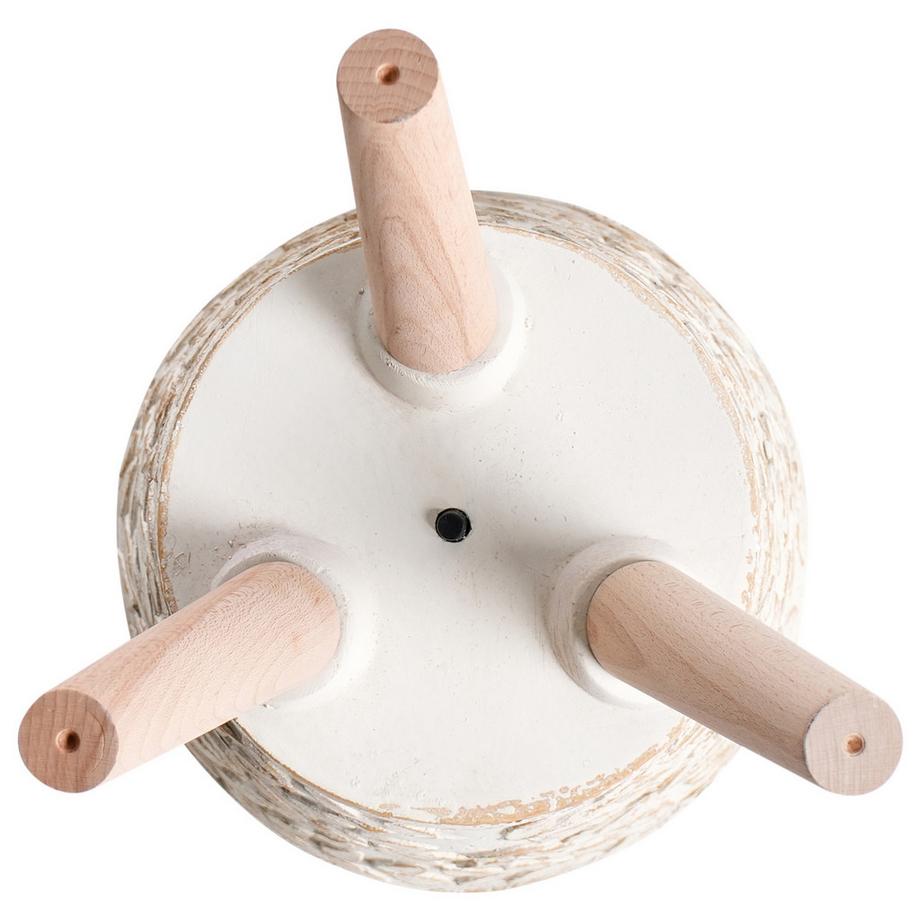 Beliani Vaso per piante rialzato en Ossido di Magnesio  ALIARTOS  