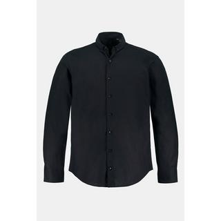 JP1880  Chemise Business, avec technologie EasyCare et petit col à pointes boutonnées, coupe Modern Fit noir 