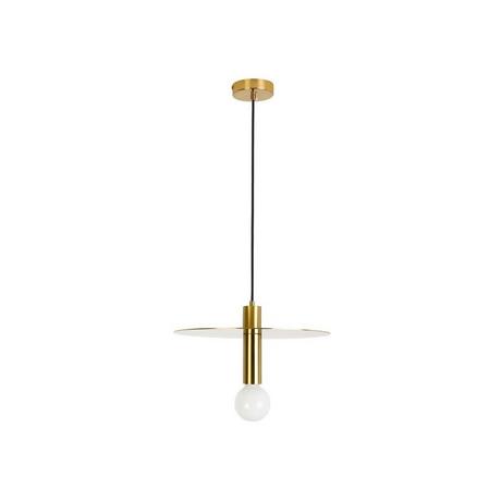 Vente-unique Suspension en métal - D. 20 x H. 165 cm - Doré - BURNABY  