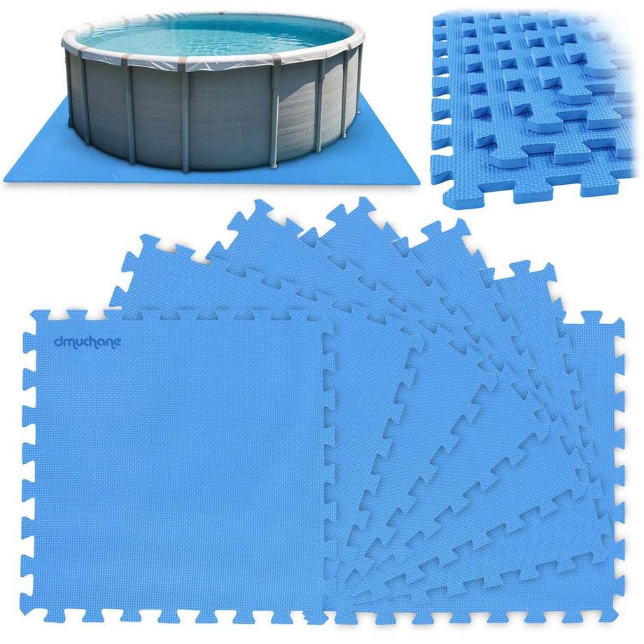 B2X  Tapis puzzle en mousse pour la base, 50 x 50 cm, 8 pcs 