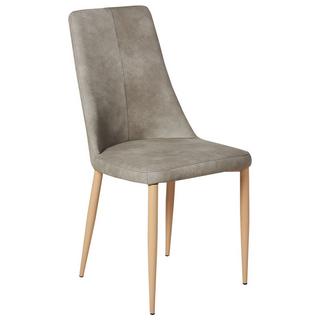 Beliani Lot de 2 chaises de salle à manger en Cuir PU Traditionnel CLAYTON  