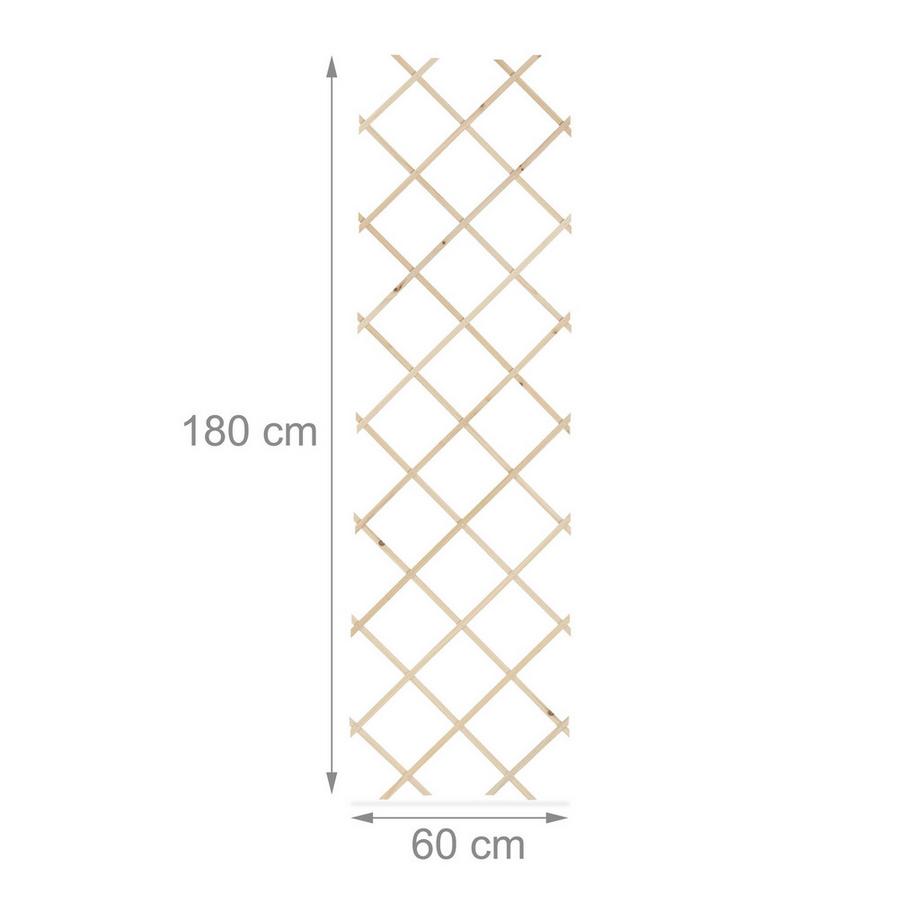 Northix Set di tralicci estensibili per piante  