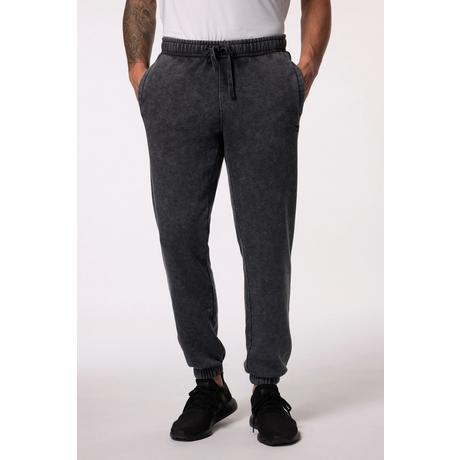 JP1880  Pantaloni in felpa per il fitness con taglio speciale per l'addome e vestibilità basic, fino alla tg. 7XL 