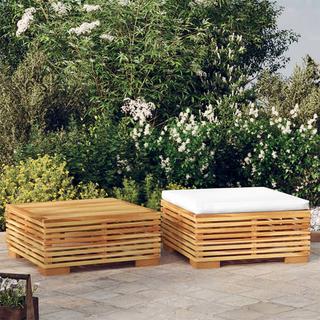 VidaXL set divani da giardino Teak riciclato  