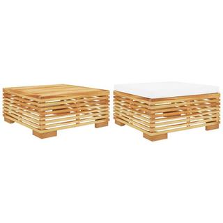 VidaXL set divani da giardino Teak riciclato  