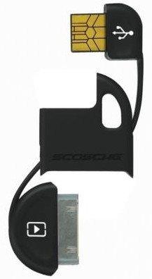 Image of SCOSCHE FlipSYNC USB Kabel 0,1 m Schwarz