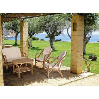 mutoni Fauteuil de jardin avec coussins Golf New  