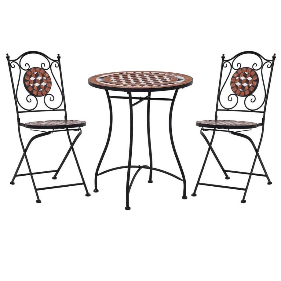 VidaXL Mosaik bistro-set keramik  
