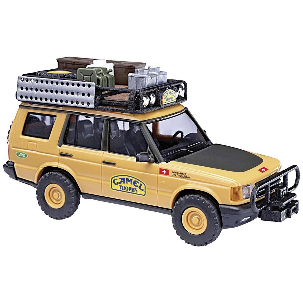 BUSCH  H0 PKW Modell Land Rover Discovery, Camel Trophy 