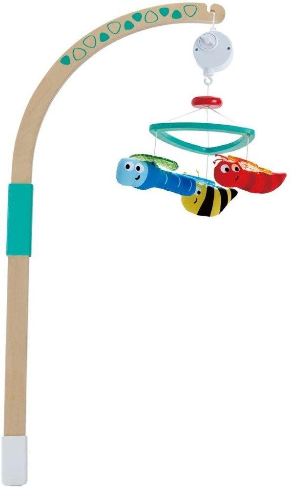 Image of E0044 Baby-Mobile "Süße Träume" | Farbenfrohes Mobile mit Spieluhr und sich bewegende Stofftiere