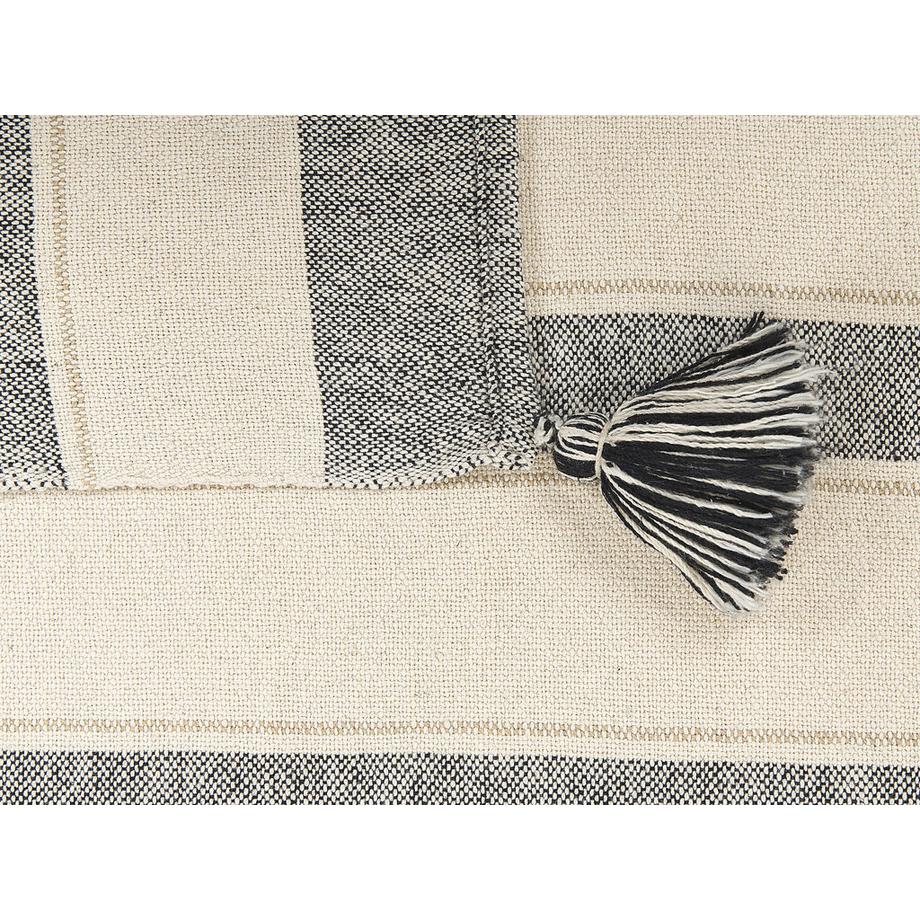 Beliani Boho Cayir Baumwoll Kuscheldecke  