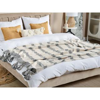 Beliani Boho Cayir Coperta in Cotone  