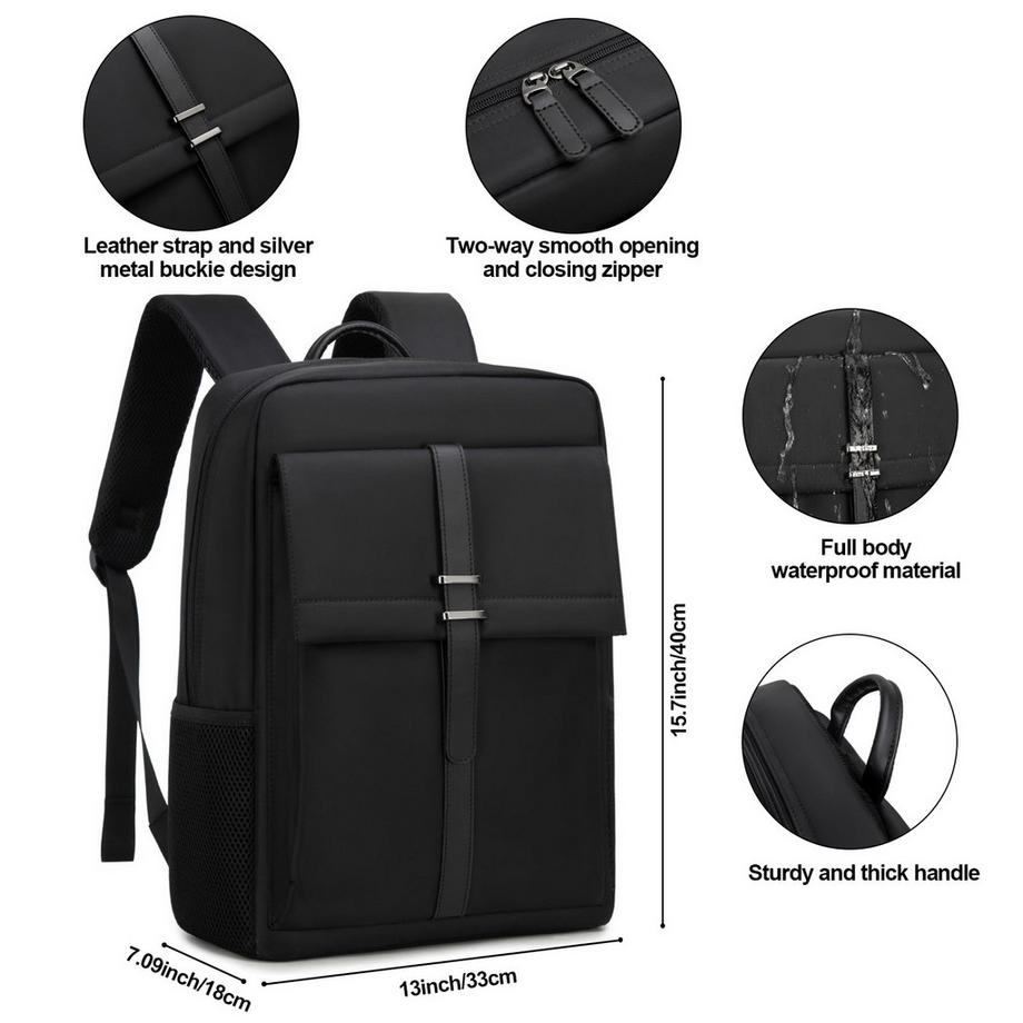 Only-bags.store Laptop Rucksack Wasserdichter Schul Daypack  