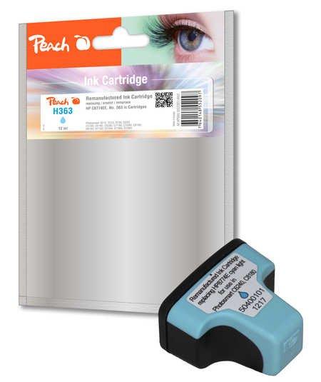 Peach  Tinte HP C8774EE Nr. 363 cyan light, 12ml 