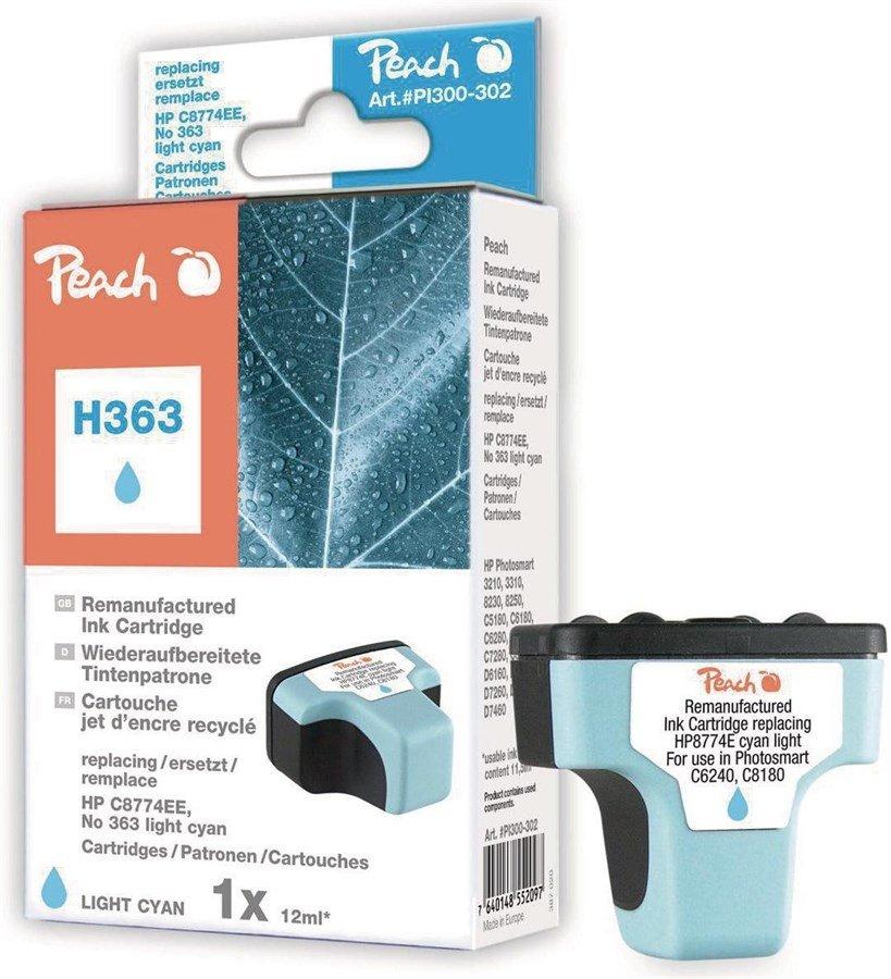 Peach  Tinte HP C8774EE Nr. 363 cyan light, 12ml 