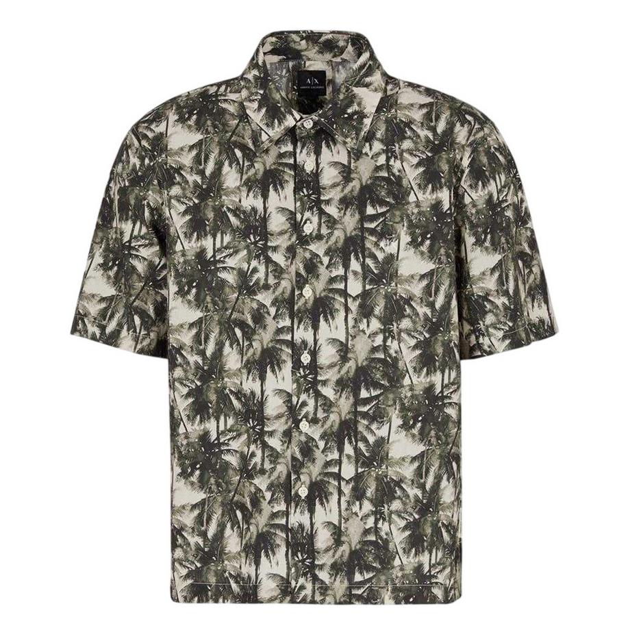 Chemise Manches Courtes Motiftyle Palmier