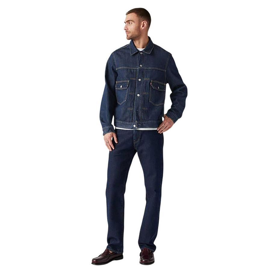 Levis 505 Deepest Gerades Bein Jeans  