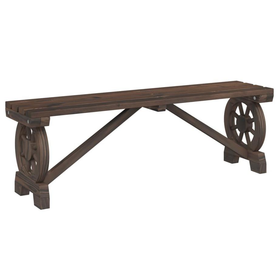 VidaXL Banc de jardin bois  