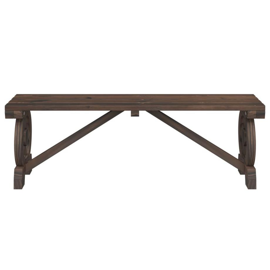 VidaXL Banc de jardin bois  