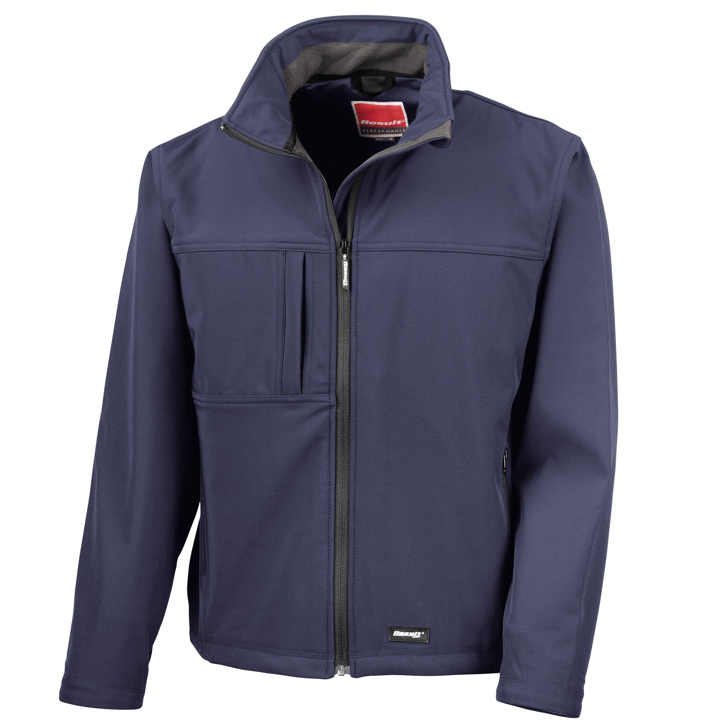 Image of Softshelljacke Multifunktionsjacke, 3lagig, Wasserfest, Atmungsaktiv Herren Marine 3XL