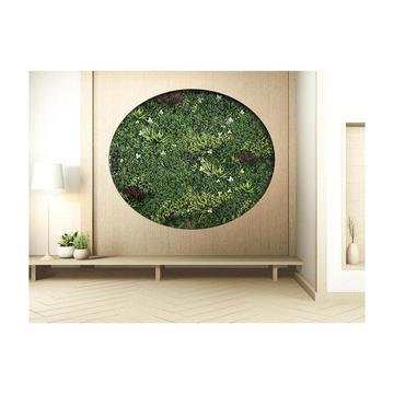 Rivestimento parete vegetale sintetico Pacco da 1m² Verde LAHTI