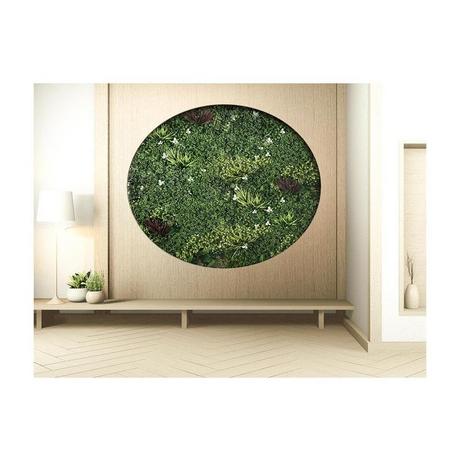 Vente-unique Wandpaneel aus Kunstpflanzen LAHTI m²  