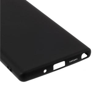 Cover-Discount  Galaxy Note 20 - Matte Silikon Gummi Hülle Schwarz 