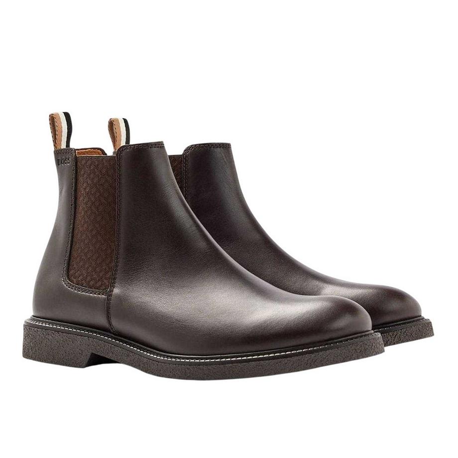 BOSS Bottines Chelsea Tunley en Cuir  