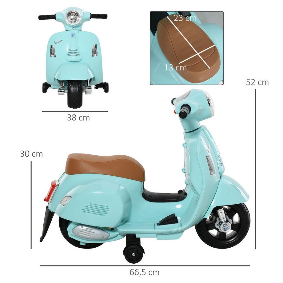 HOMCOM  Moto électrique pour enfants 