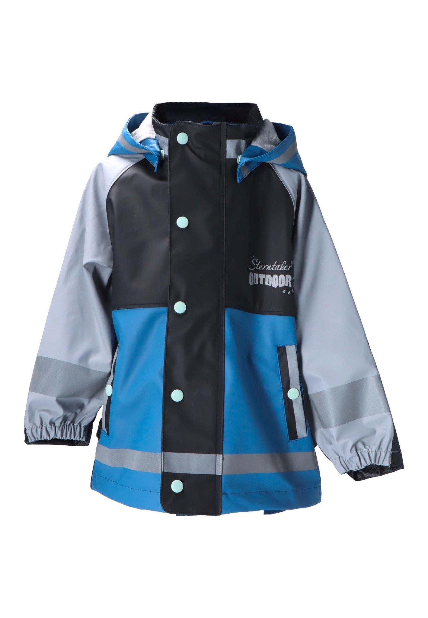 Image of Funktions-regenjacke Topas Jungen Blau 80