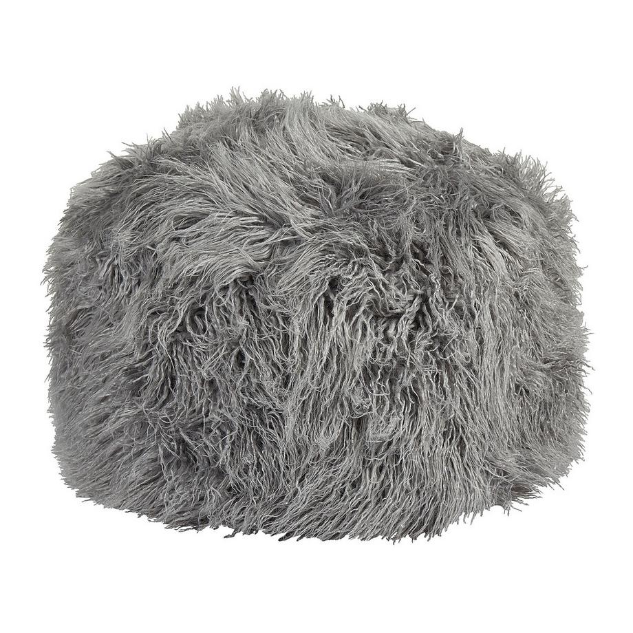 Pouf aus Webpelz  TUKKI