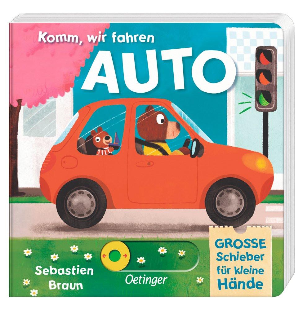 Komm, wir fahren Auto Braun, Sebastien; Braun, Sebastien (Illustrationen); Boese, Cornelia (Übersetzung) Couverture rigide 