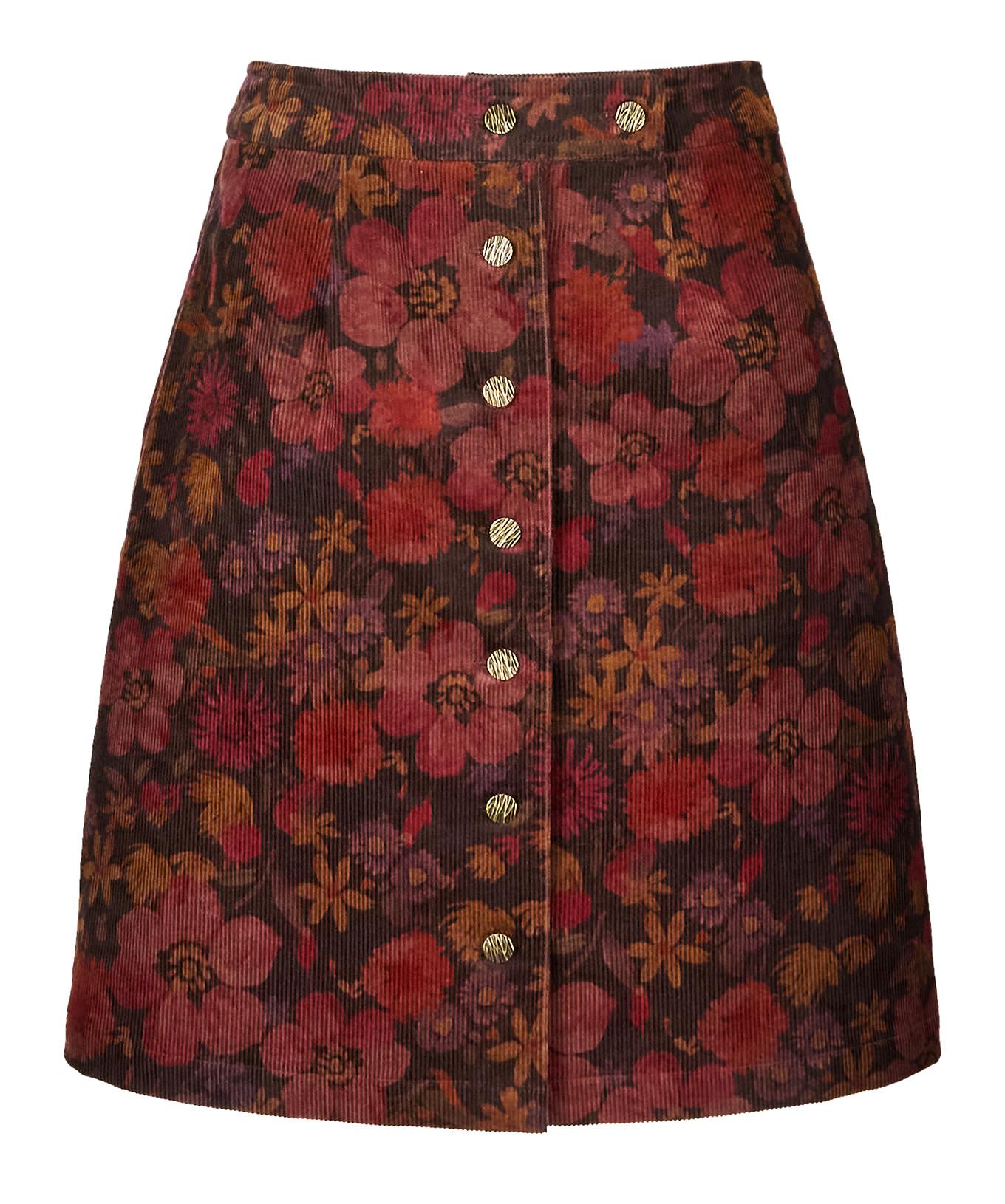 Joe Browns Blumenmuster Cord Minirock  
