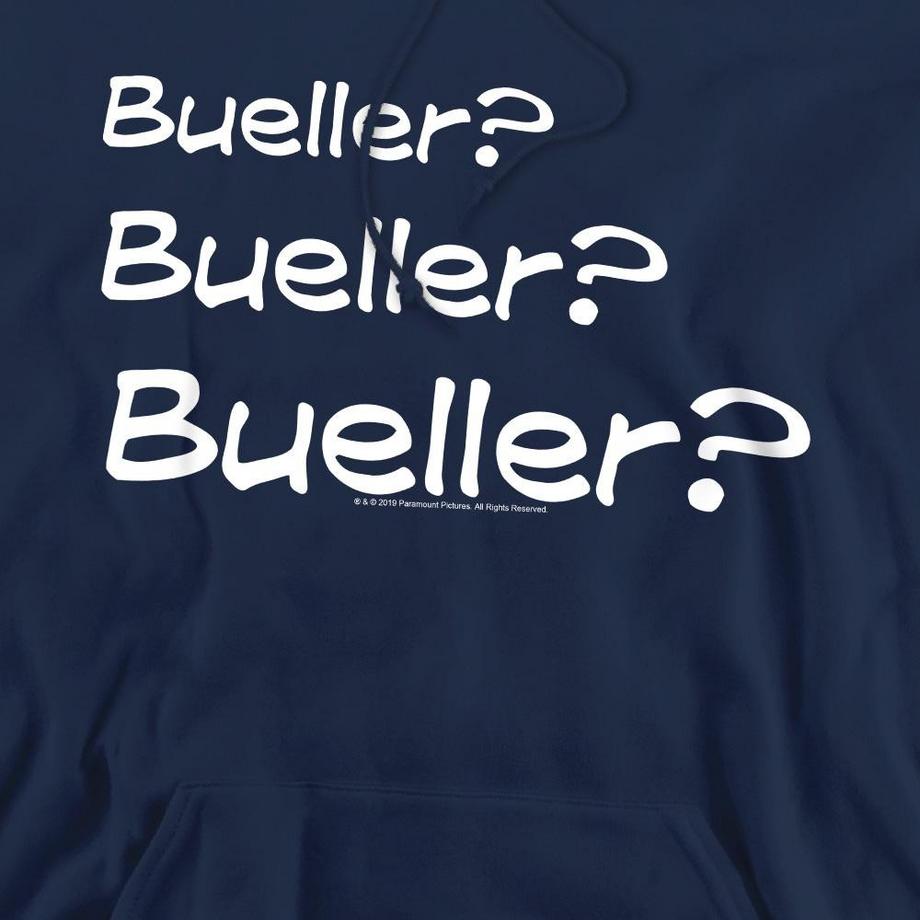 Ferris Bueller´s Day Off Ferris Bueller's Day Off Bueller? Felpa con cappuccio  