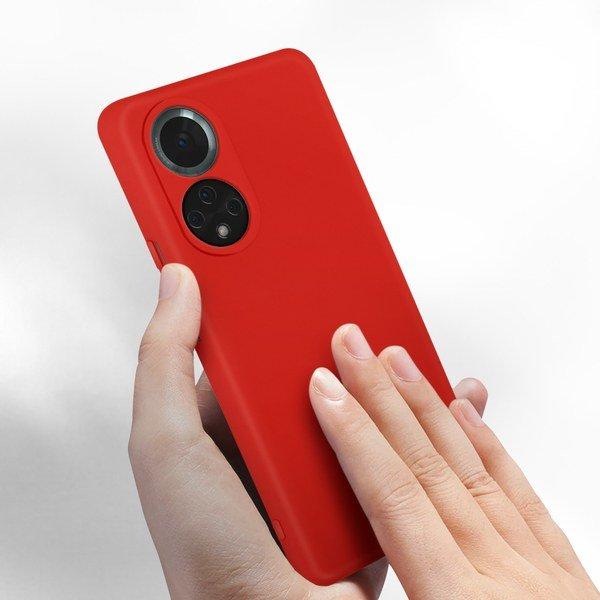 Avizar  Coque Honor 50 et Huawei Nova 9 Rouge 